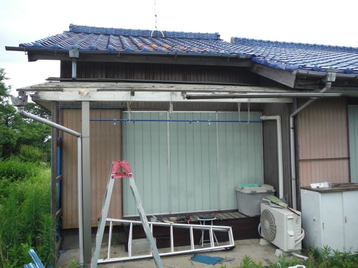 屋根・壁・テラスの補修