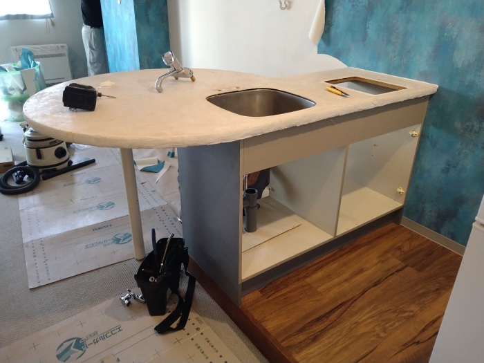 既存キッチン解体